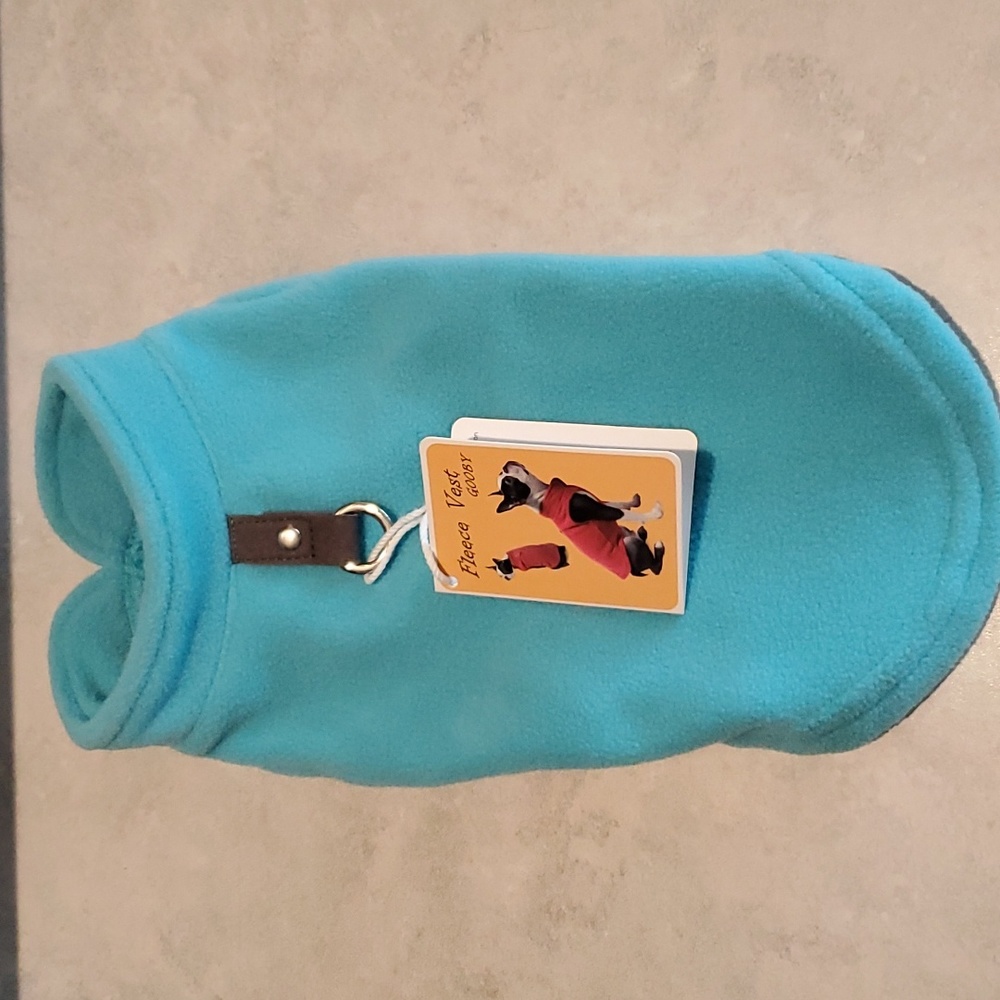 Fleece Dog Vest